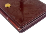 Louis Vuitton Burgundy Vernis Elise Compact Wallet