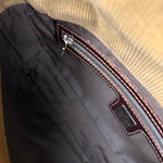 Fendi Brown Corduroy Baguette