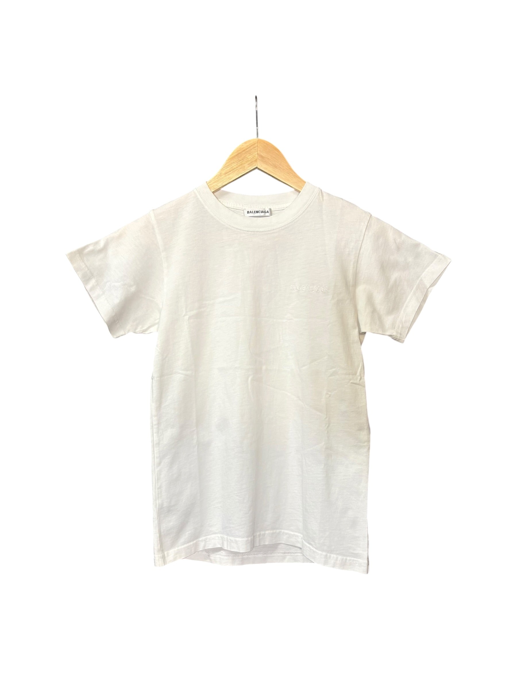 Balenciaga White Logo T-Shirt