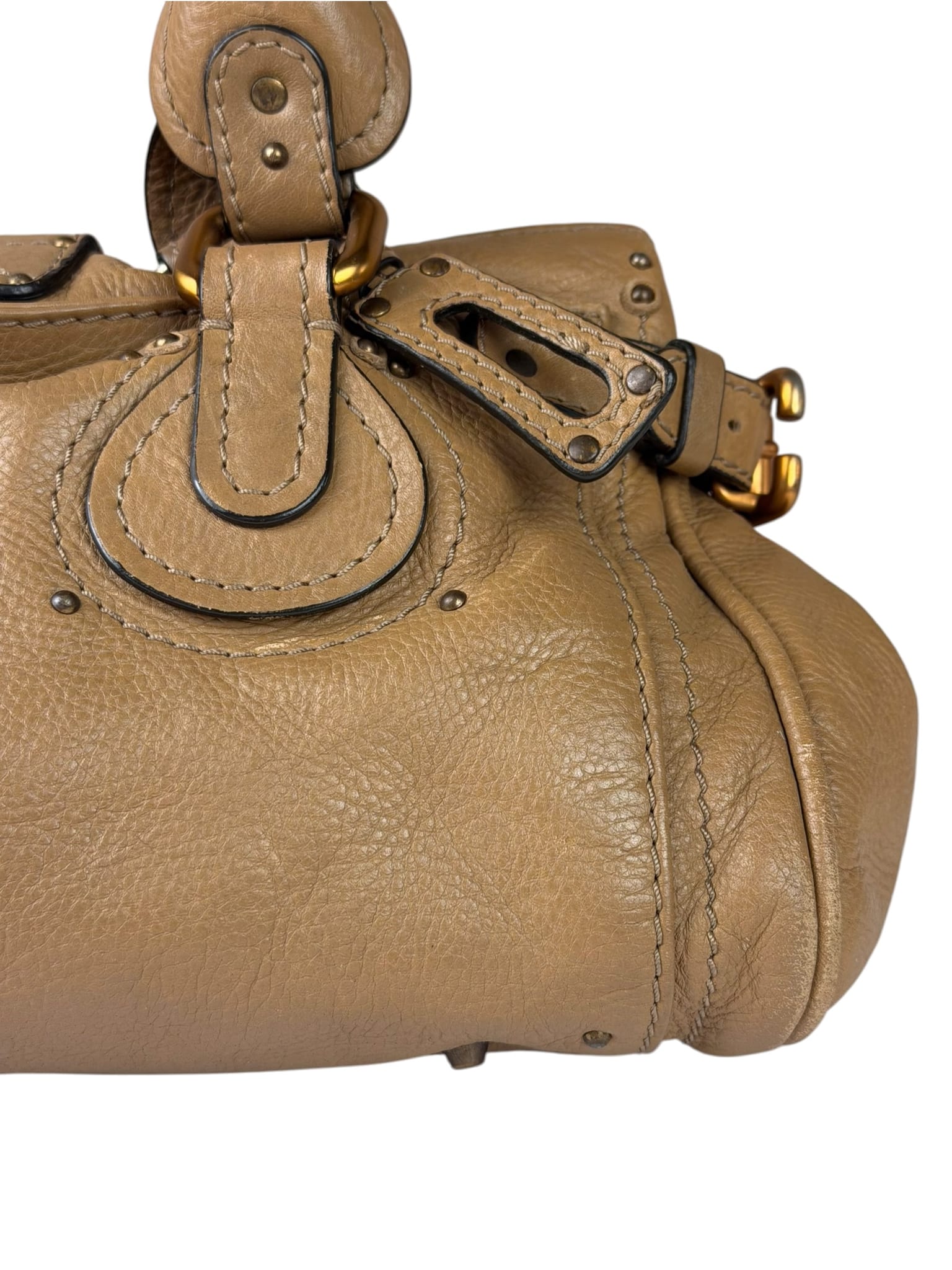 Chloe Brown Leather Paddington Shoulder Bag