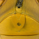 Louis Vuitton Yellow Epi Leather Speedy 25