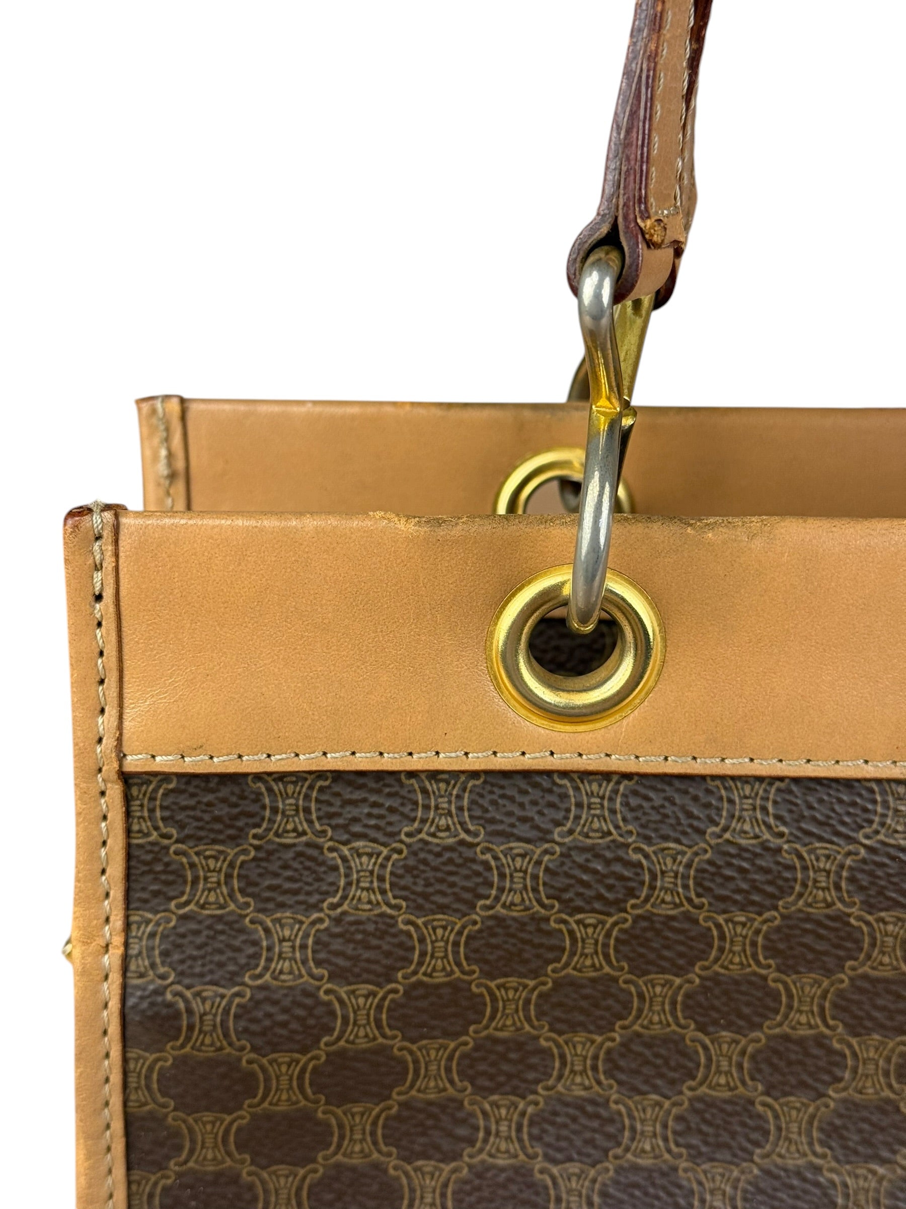 Celine Vintage Macadam Handbag