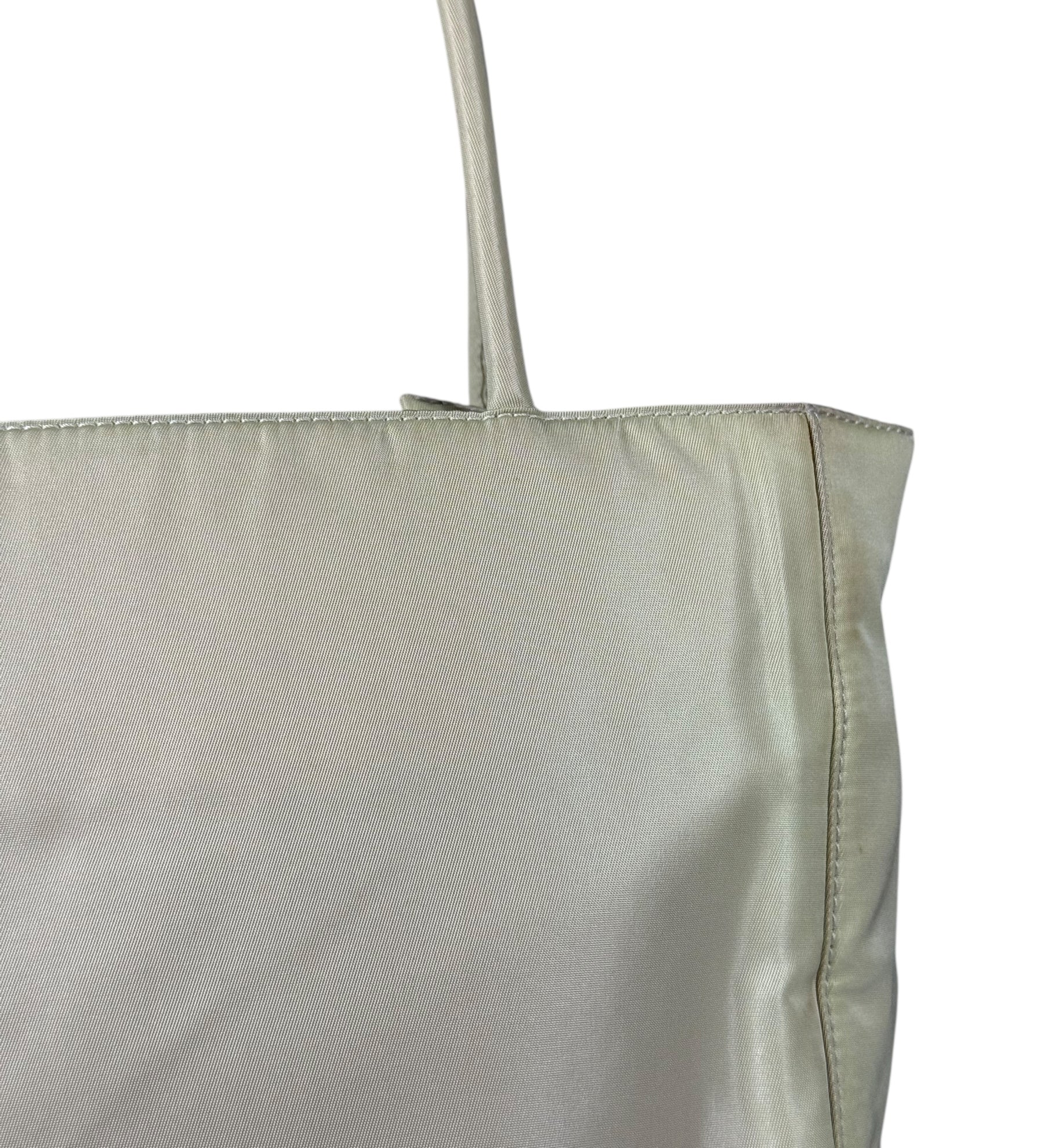 Prada Vintage Nylon Zip Tote