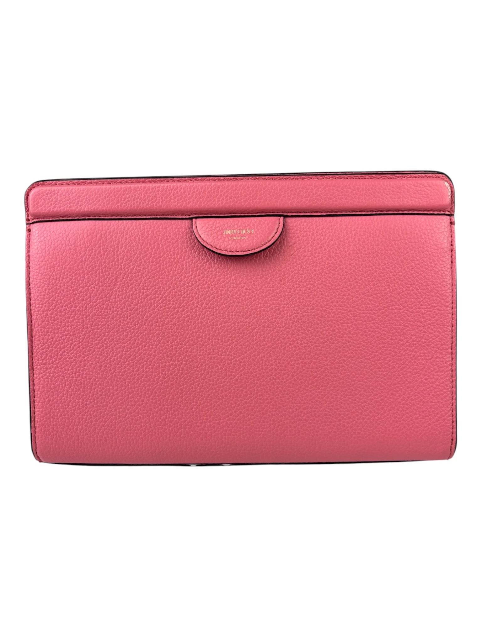 Jimmy Choo Pink Leather Pouch