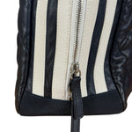 Chanel Navy Quilted Leather Lido Chain Shoulder Tote 2009