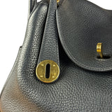 Hermes Black Clemence Lindy 26