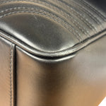 Gucci Black Leather Marmont Medium Shoulder Bag
