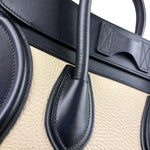 Celine Tri-Color Luggage Tote Bag