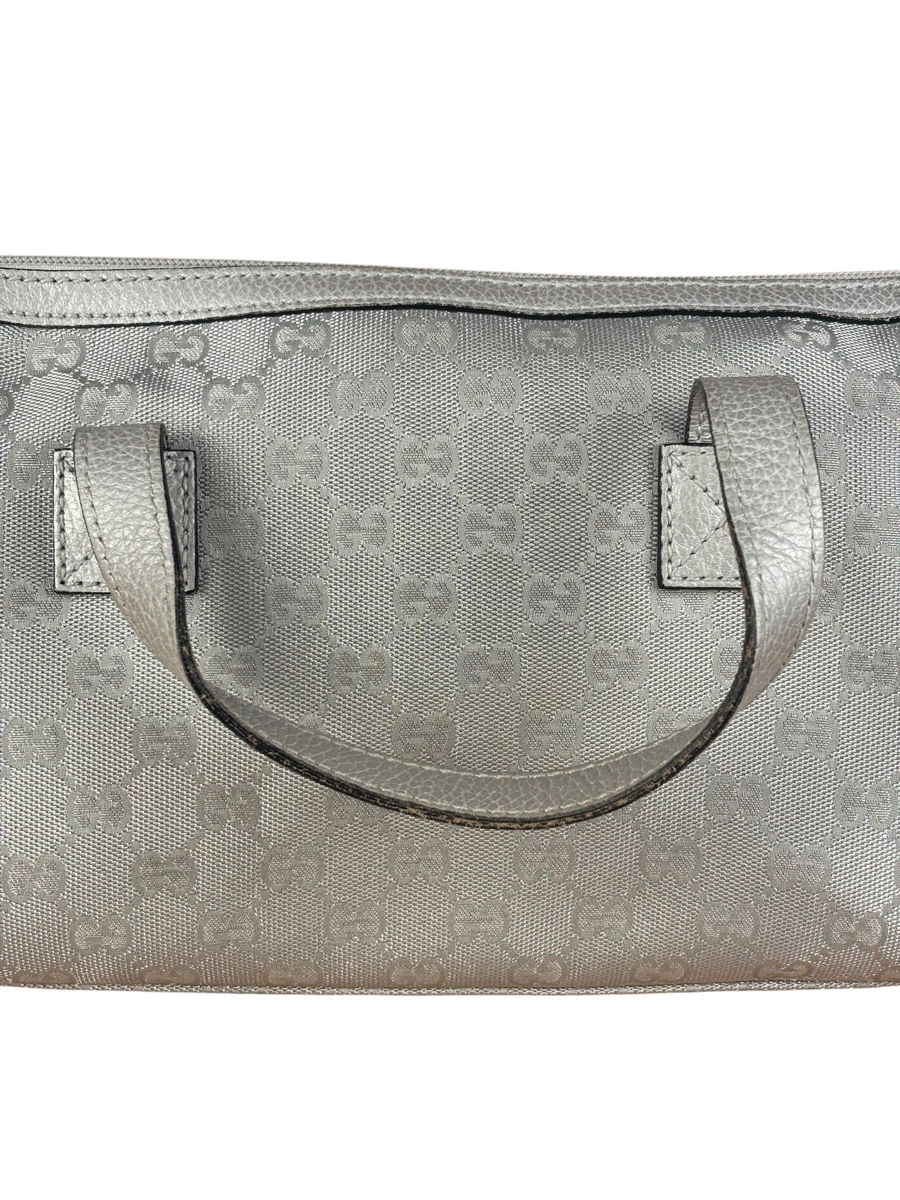 Gucci Vintage GG East-West Boston Bowling Handbag