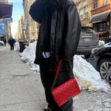 Gleman Vintage Black Leather Coat