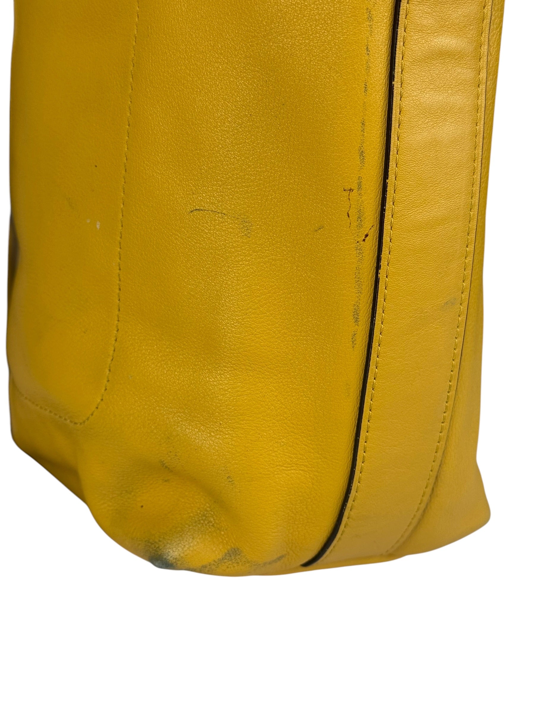 Coach Leather Legacy Sunflower Shoulder Bag