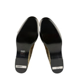 Gucci Horsebit GG Canvas Platform Loafers