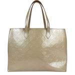 Louis Vuitton Yellow Vernis Wilshire Tote MM