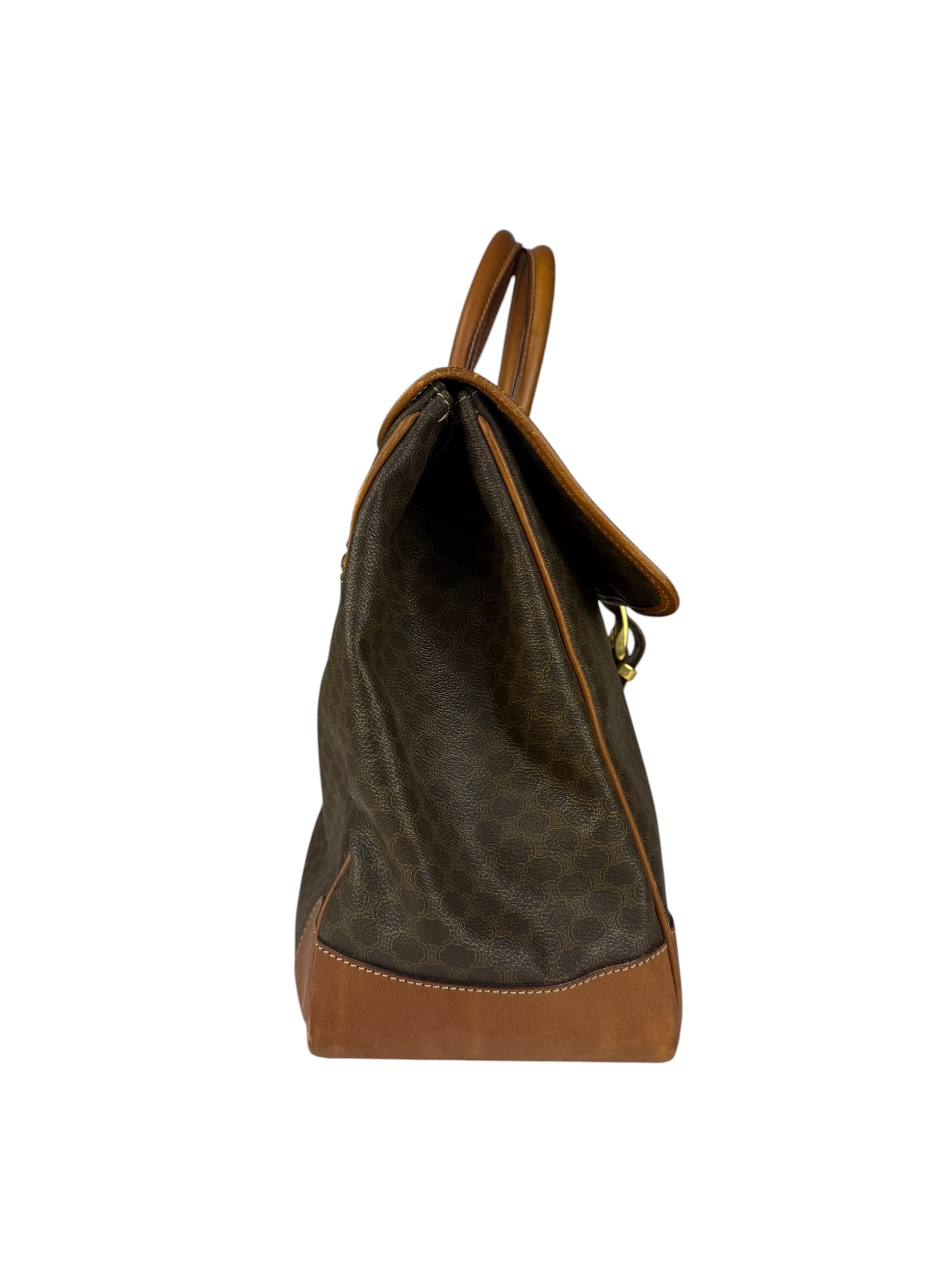 Celine Vintage Macadam Travel Bag