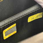 Chanel Black Lizard Leather Envelope Flap Bag 1986