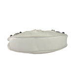Balenciaga White Lambskin Le Cagole Shoulder Bag