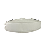 Balenciaga White Lambskin Le Cagole Shoulder Bag