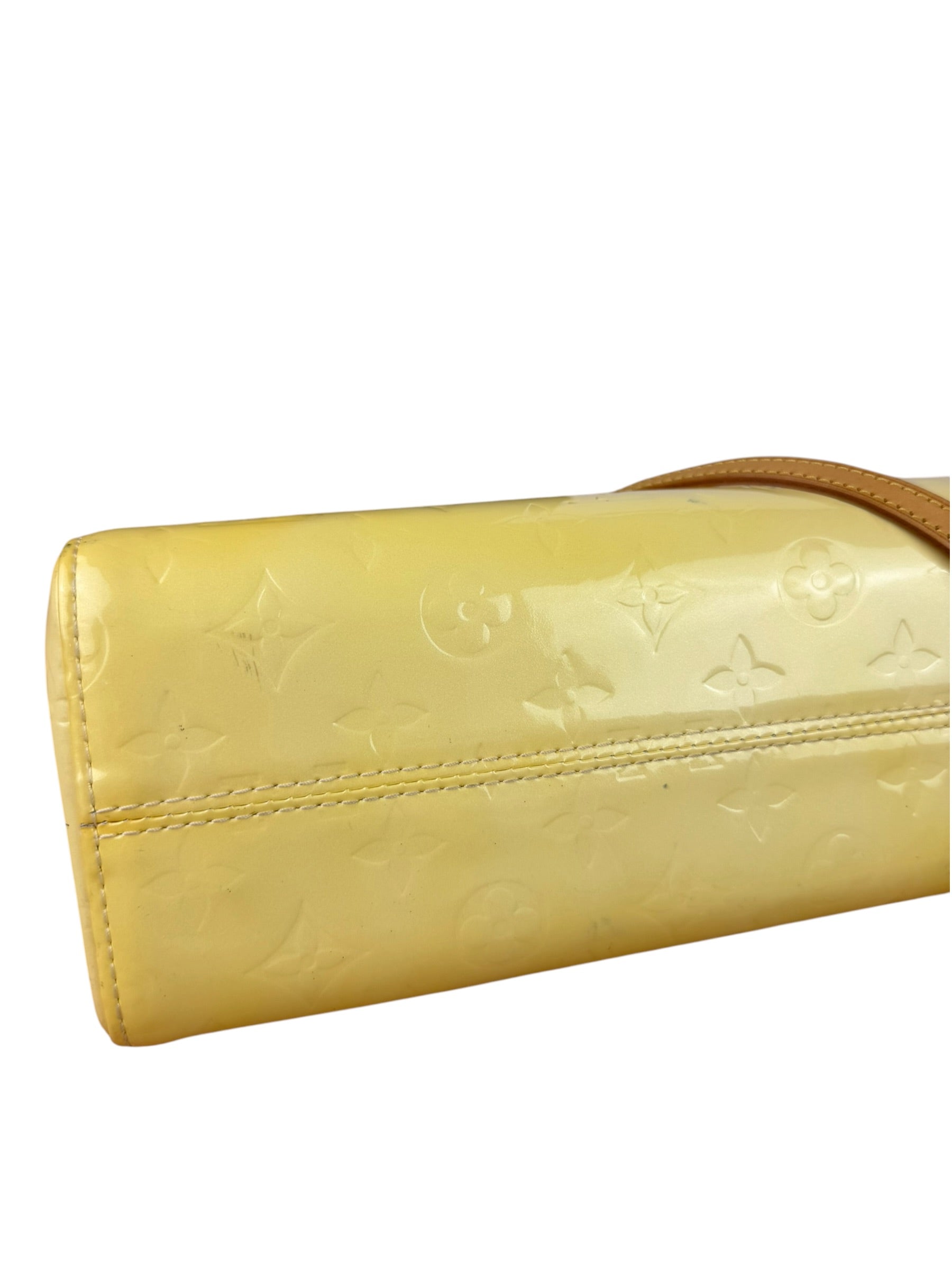Louis Vuitton Yellow Vernis Roxbury Dive Two-Way Bag