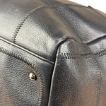 Chanel Black Chocolate Bar Bowling Hand Bag - 2003