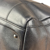 Chanel Black Chocolate Bar Bowling Hand Bag - 2003