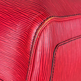 Louis Vuitton Red Epi Keepall Duffel Hand Bag