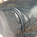Balenciaga Vintage Navy Leather City Two-Way Bag