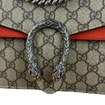 Gucci Dionysus GG Supreme Shoulder Bag Beige/Red