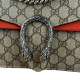 Gucci Dionysus GG Supreme Shoulder Bag Beige/Red