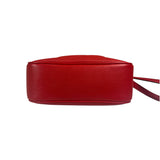 Gucci Red Calfskin Leather Soho Disco Crossbody Bag