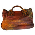 Louis Vuitton Multicolor Leather Mancrazy Jokes Handbag