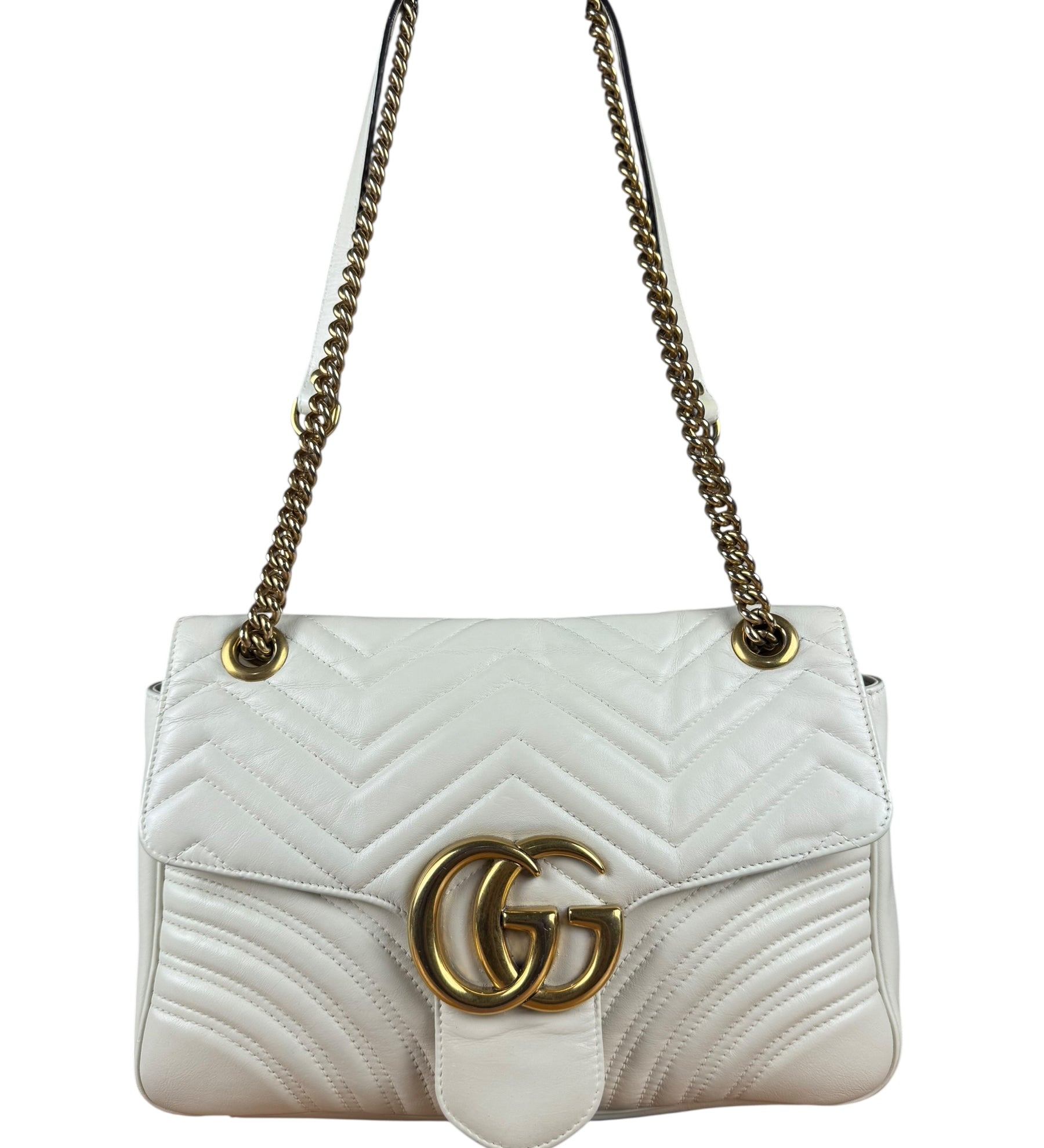 Gucci GG Ivory Marmont Bag