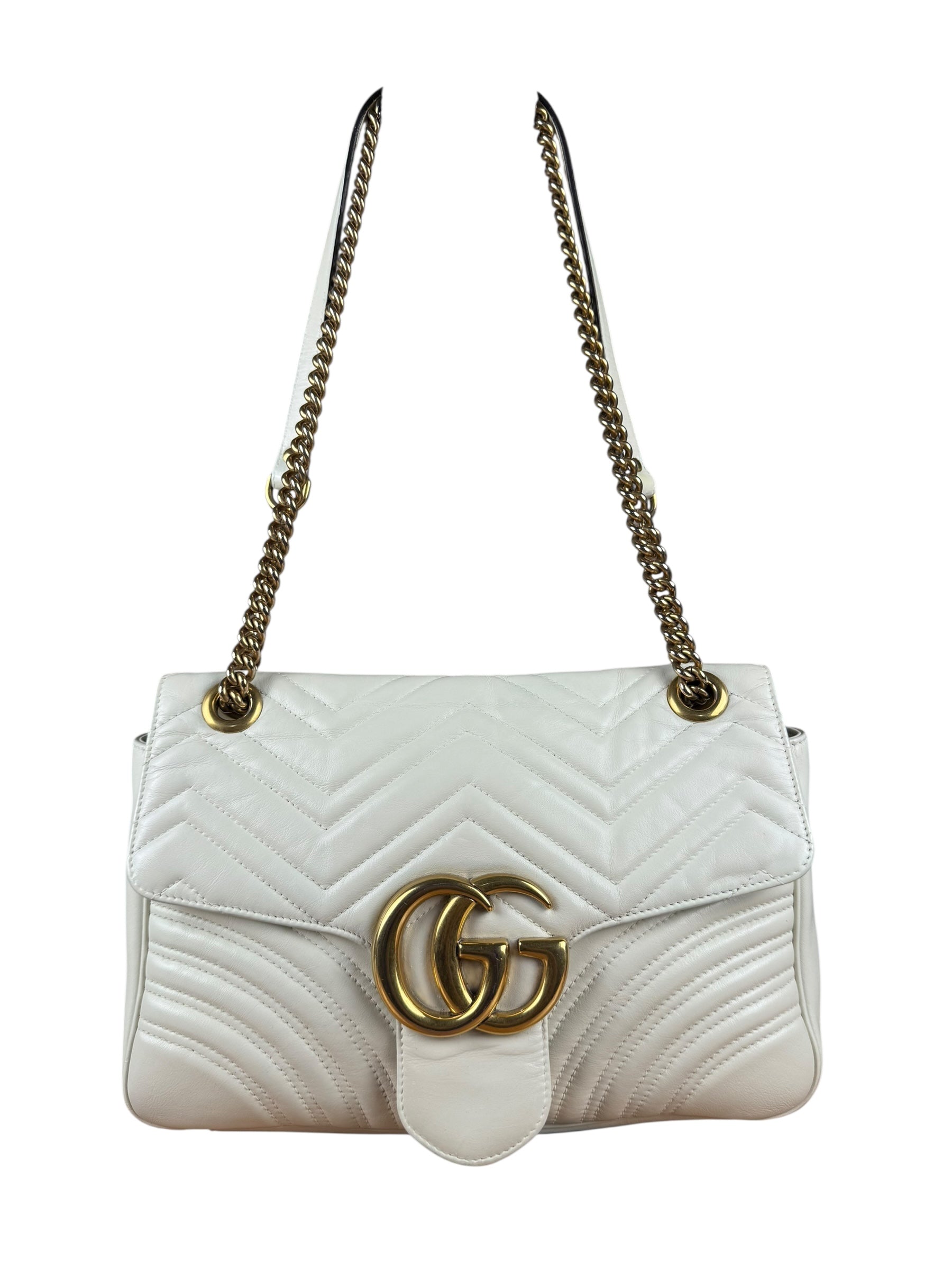 Gucci GG Ivory Marmont Bag