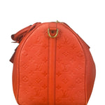 Louis Vuitton Red Empreinte Bandouliere 50