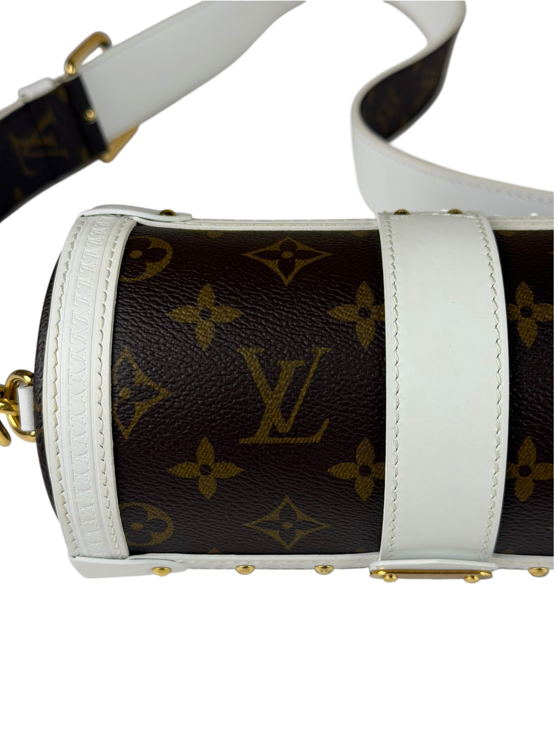 Louis Vuitton Monogram Match Papillon Trunk Two-Way Bag