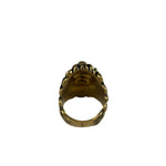 Gucci Crystal Lion Head Ring