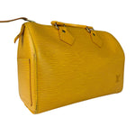 Louis Vuitton Yellow Epi Leather Speedy 25
