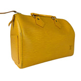 Louis Vuitton Yellow Epi Leather Speedy 25