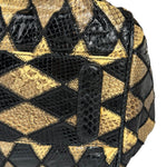 Dolce & Gabbana Miss Curly Python Patchwork Handbag