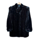 Black Bear Vintage Mink Fur Coat