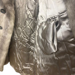 Vintage Koslouis Light Grey Mink Fur Coat