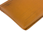Kenzo Brown Leather Bi-Fold Long Wallet