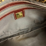 Fendi FF PVC Coated Canvas Baguette