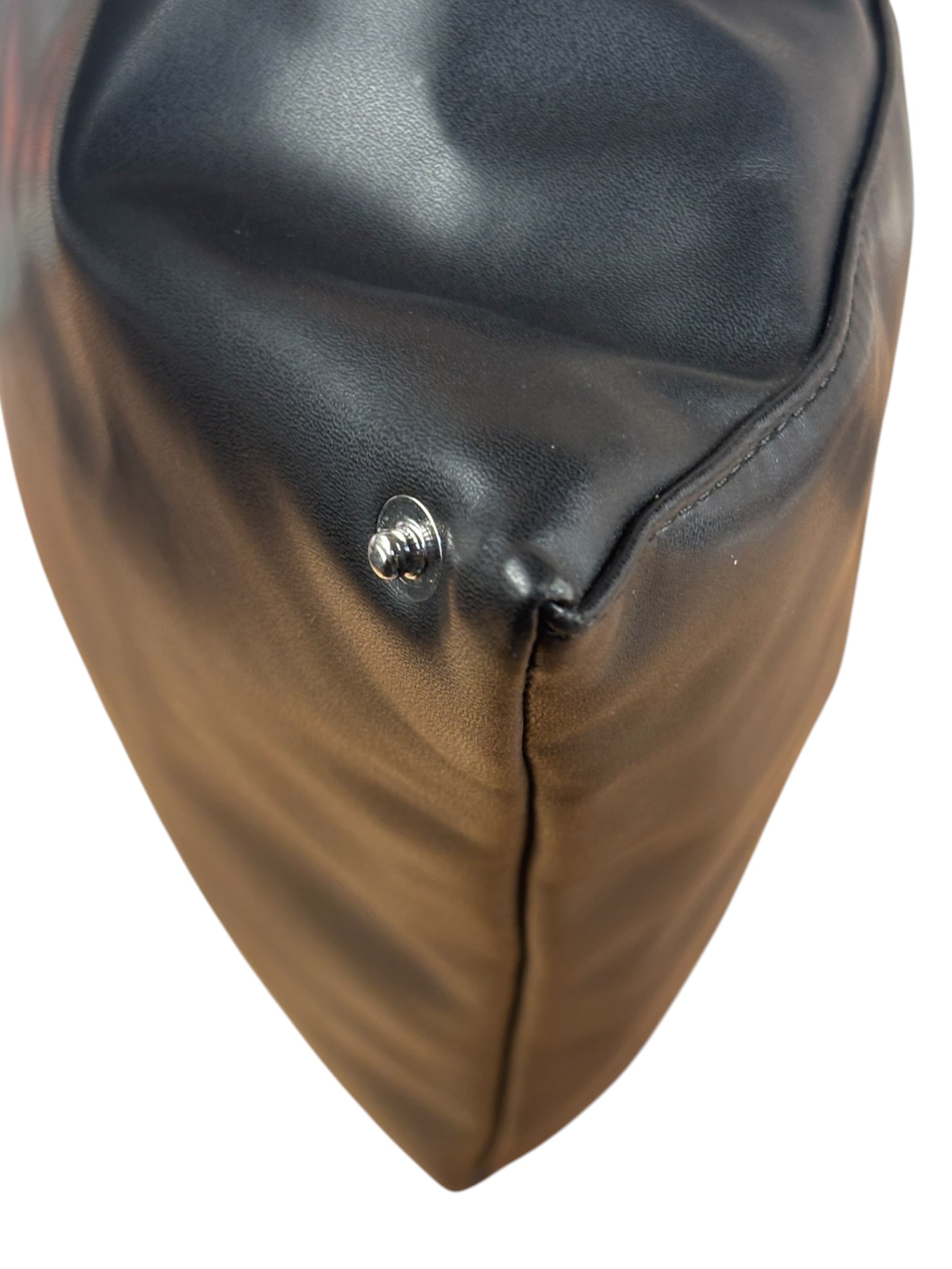 Maison Margiela Vintage Black Leather Japanese Tote Bag - MM6