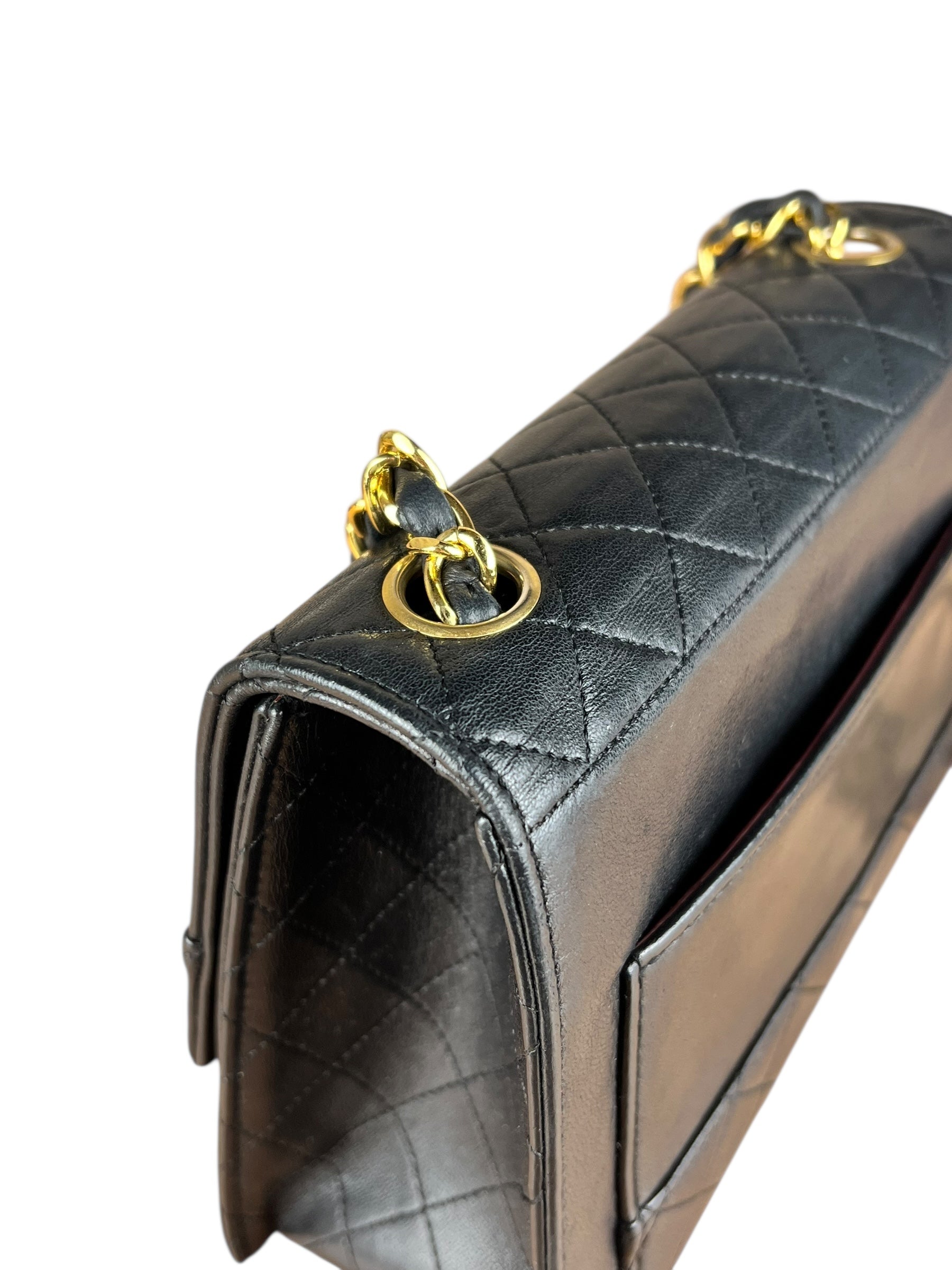 Chanel Neo Executive Black Lambskin 1990