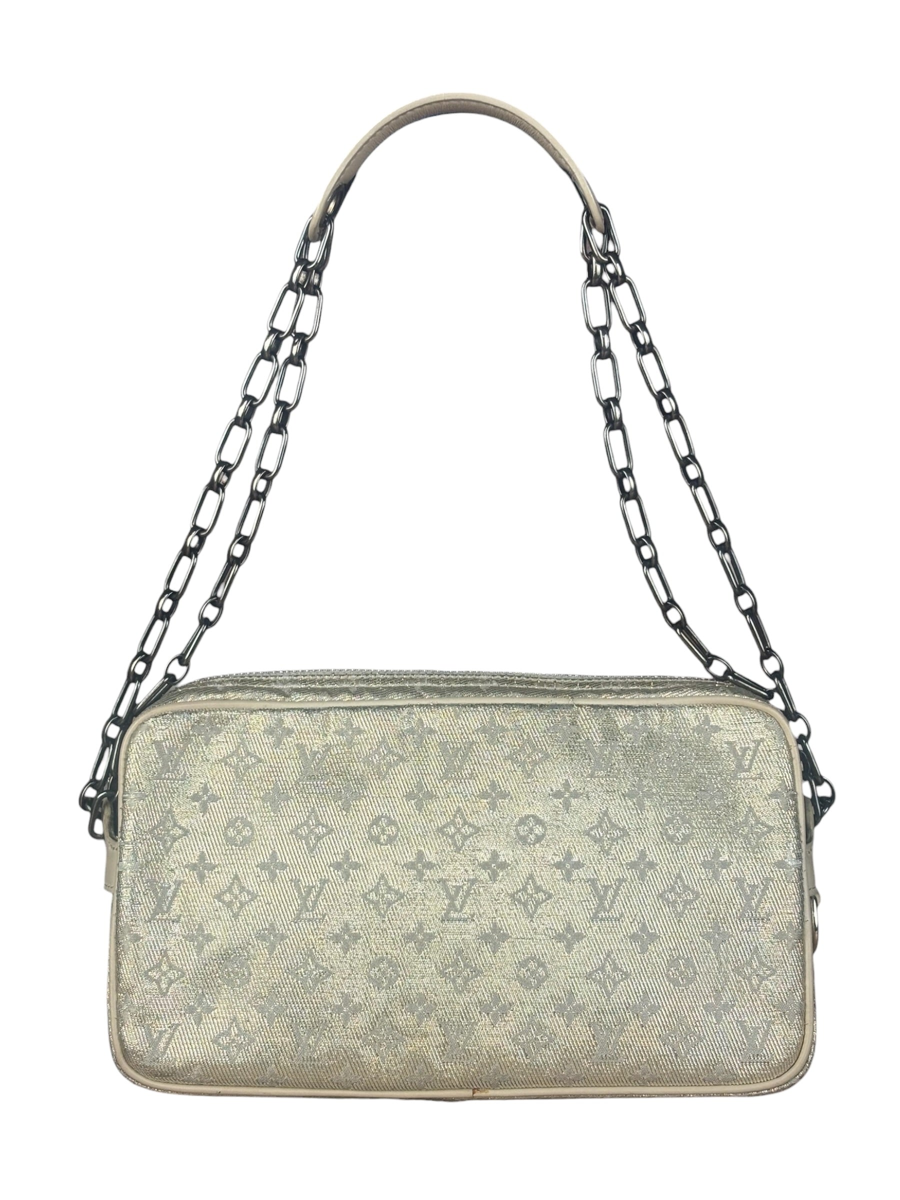 Louis Vuitton Gold Monogram Mini Lin McKenna Pochette