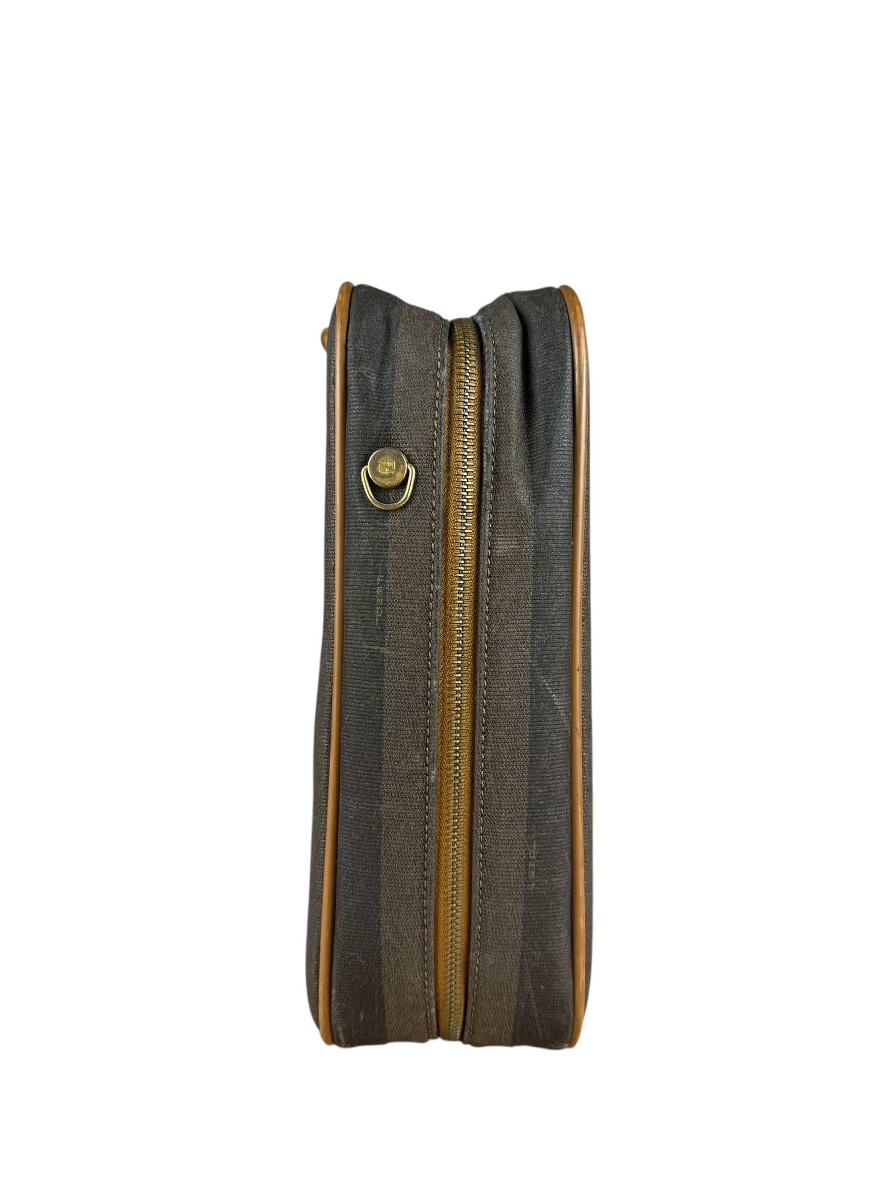Fendi FF Vintage Striped Briefcase
