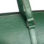Louis Vuitton Green Epi Soufflot Handbag