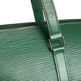 Louis Vuitton Green Epi Soufflot Handbag