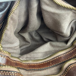 Campomaggi Dark Brown Leather 2 Way Tote