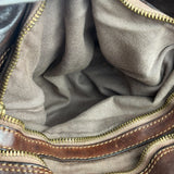 Campomaggi Dark Brown Leather 2 Way Tote